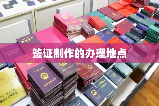 肇州签证制作的办理地点