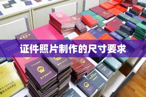 肇州证件照片制作的尺寸要求